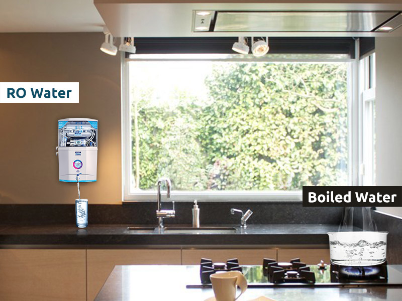 RO water vs Boiled Water