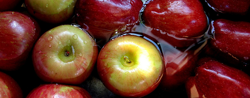Vinegar Soak to wash Apple before eating