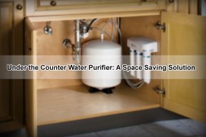 Under the Counter Water Purifier: A Space Saving Solution