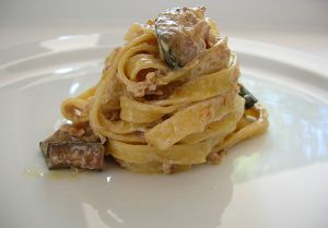 Fettucine pasta