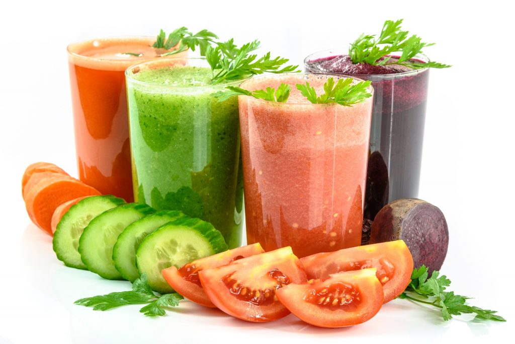 Fruit and Vegetable Juice by using Cold Press Juicer