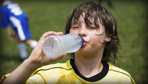 Drink water when you sweat