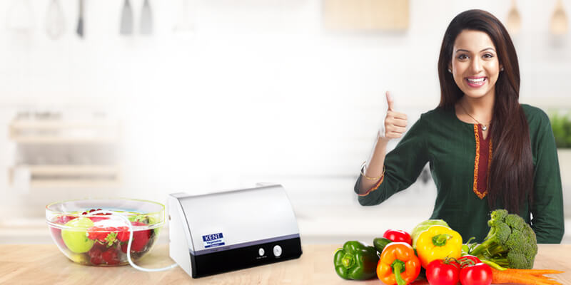 Ozone Generator for Cleaning Fruits and Vegetables