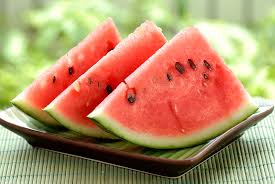 Watermelons eat before yoga