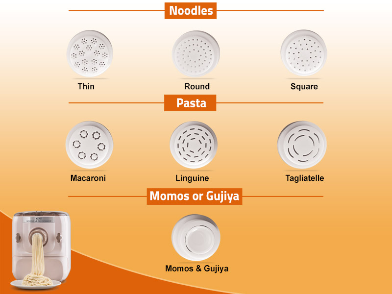 KENT Noodle and Pasta Shaping Dies