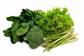 Green leafy vegetables