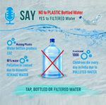 Say No To Plastic Bottled Water and Yes to Filtered Water