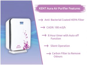 KENT Aura - top Air Purifier