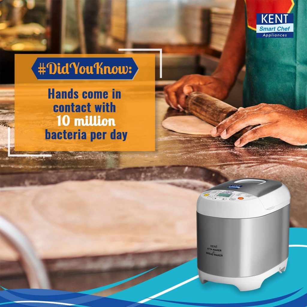 Get Freshly Baked Bread at Home With Automatic Atta And Bread Maker