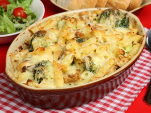 Cheese baked pasta using KENT Noodle and Pasta Maker