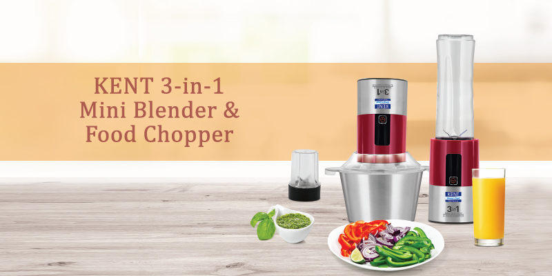 3 in 1 Mini Blender and Food Chopper