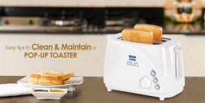 How to clean pop up toaster in easy way