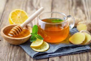 Honey Lemon Tea For Sore Throat