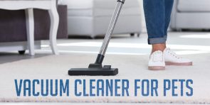 Vacuum cleaner for pets