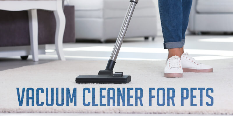 Vacuum cleaner for pets