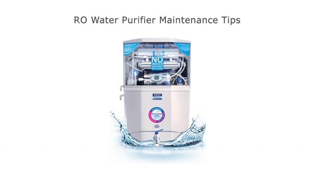 RO water purifier maintenance