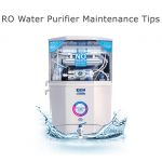 RO water purifier maintenance