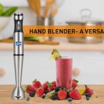 Excellent Reasons to use a hand Blender