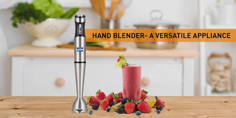 WHEN TO USE A HAND BLENDER?