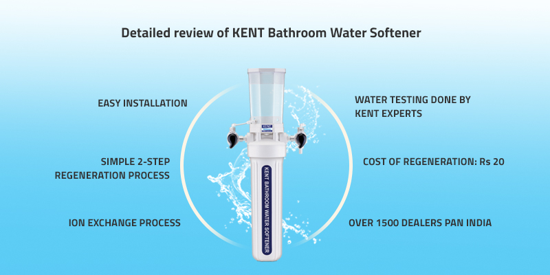 Get A Healthy Bathing Experience With Kent Water Softener For Bathroom