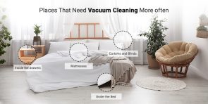5 Places In Your Home That Need Vacuum Cleaning More Often