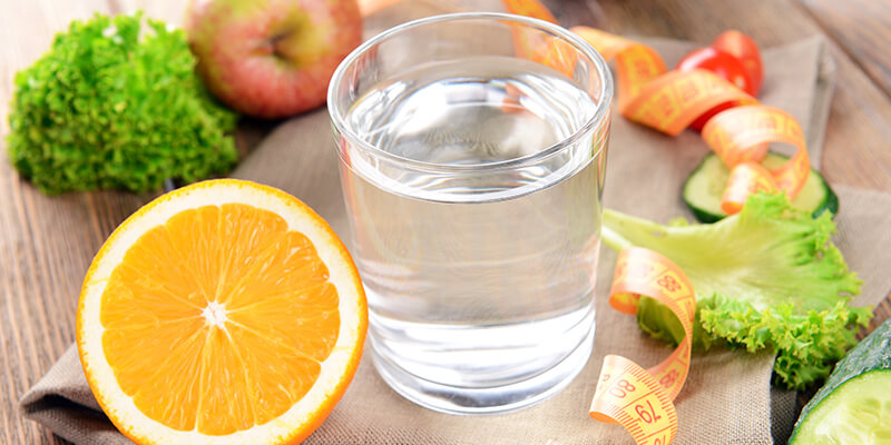 can drinking water help lose belly fat