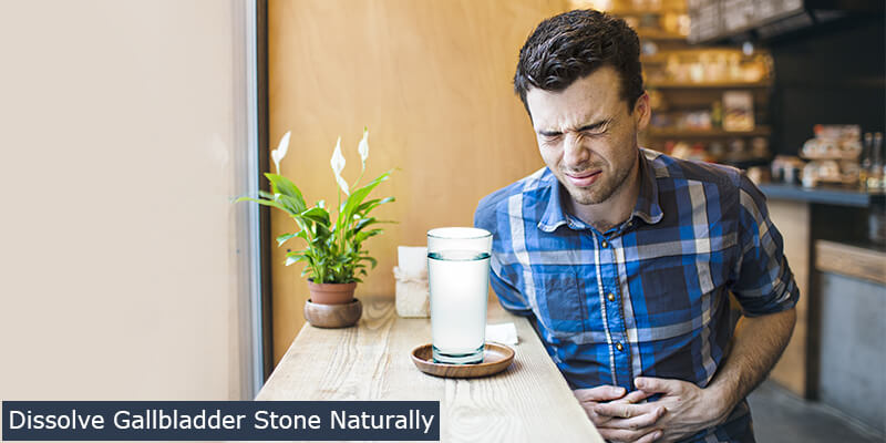 how to dissolve gallstones naturally