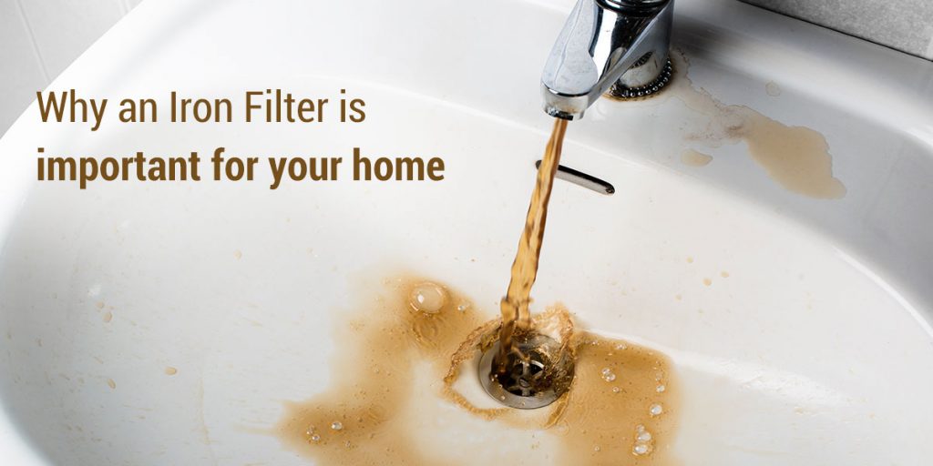 Why an Iron Filter should be used before a Water Softener
