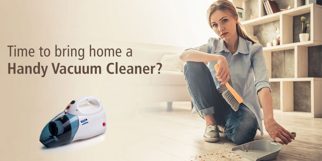 5 reasons why you need to use handy vacuum cleaners