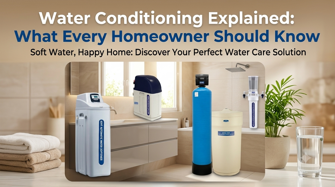 Water Conditioning Explained: What Every Homeowner Should Know