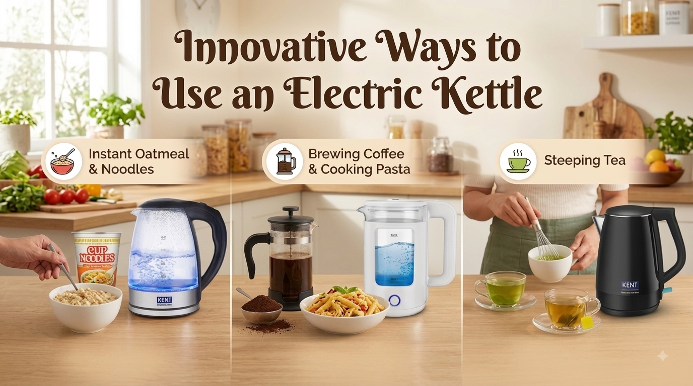 Innovative Ways to Use an Electric Kettle