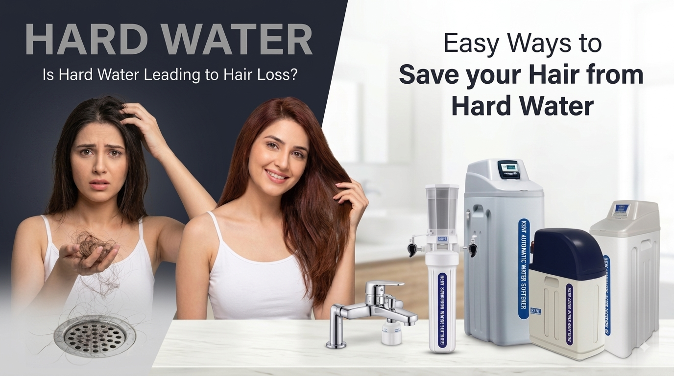 Is Hard Water Leading to Hair Loss? Easy Ways to Save your Hair from Hard Water