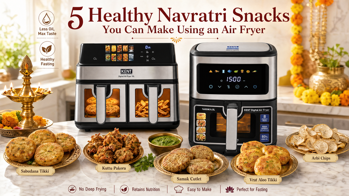 5 Healthy Navratri Snacks You Can Make Using an Air Fryer