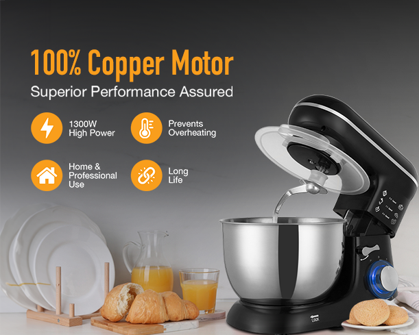 KENT Stand Mixer – 1300W - Staging Kent