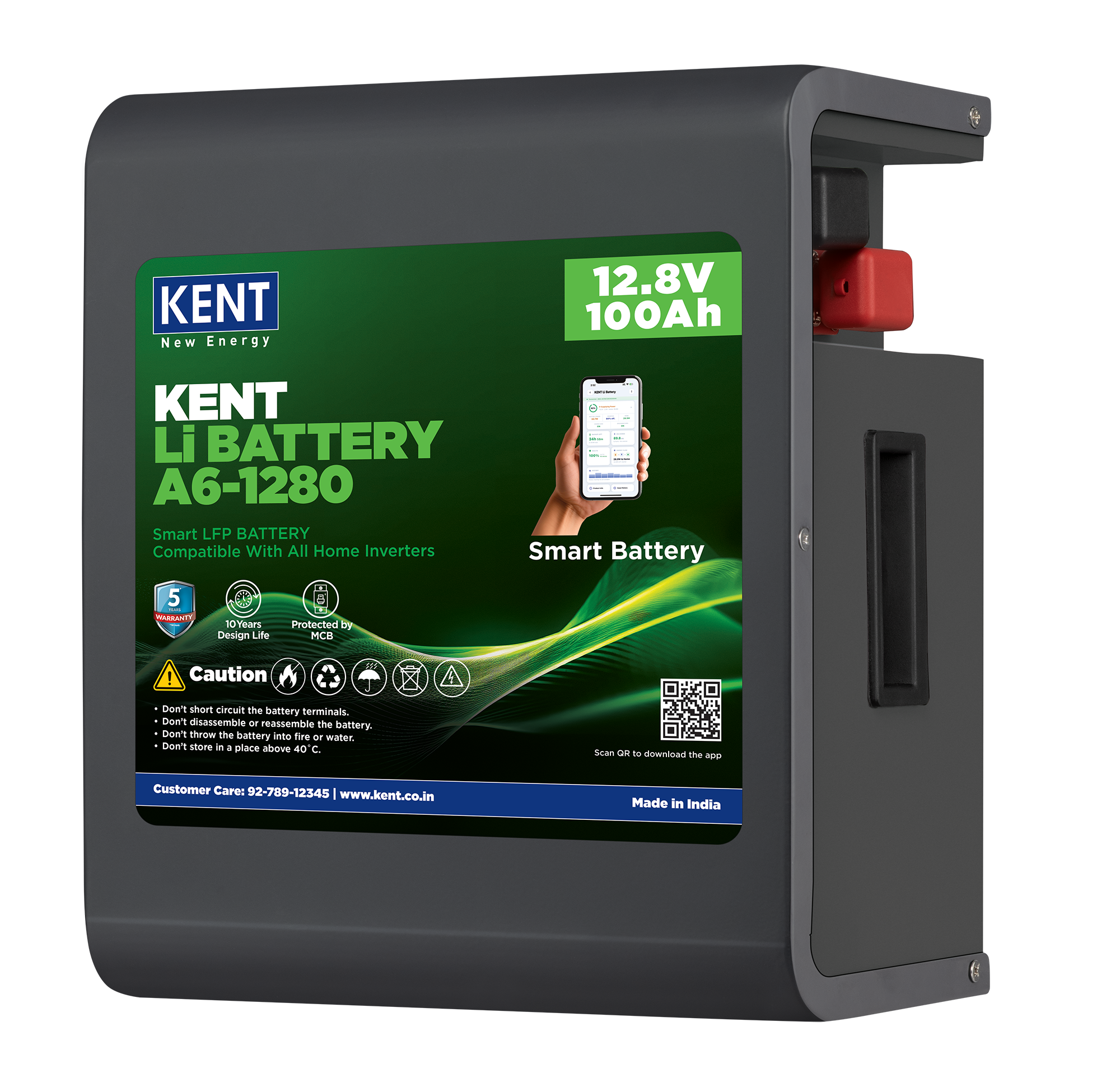 KENT Li Battery A6-1280