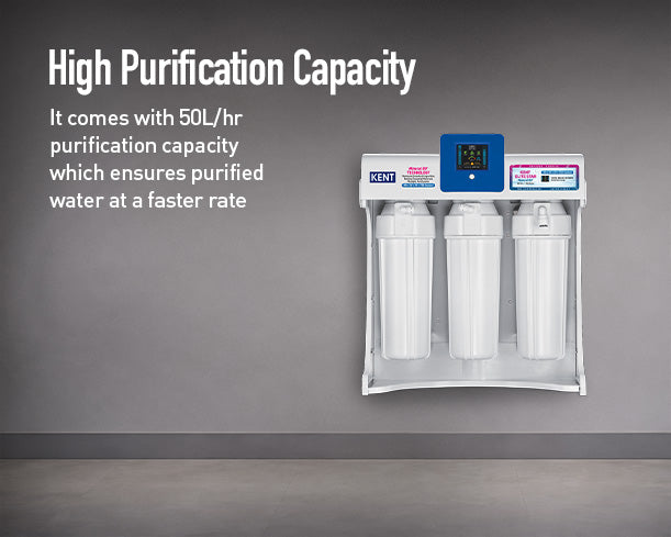 Kent Elite Star commercial RO water purifier with sleek design and multiple filtration stages for clean drinking water.