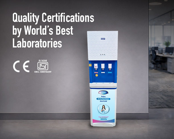 Infographic illustrating features and benefits of the KENT Galaxy RO Water Purifier by Kent RO Systems.