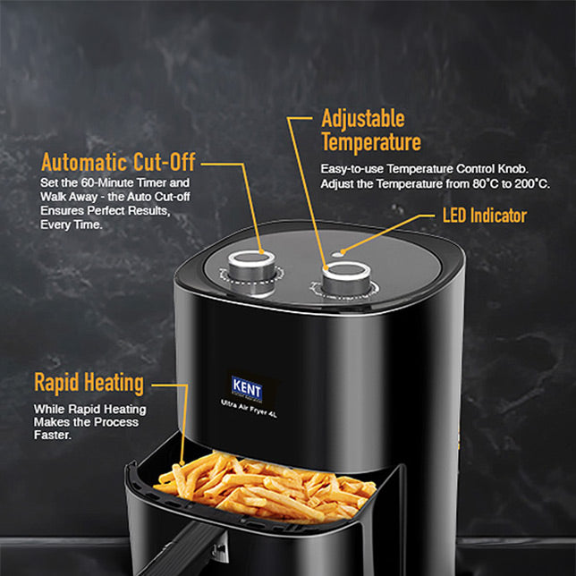 Kent Ultra Buy KENT Ultra Air Fryer 4L at the Best Prices in India