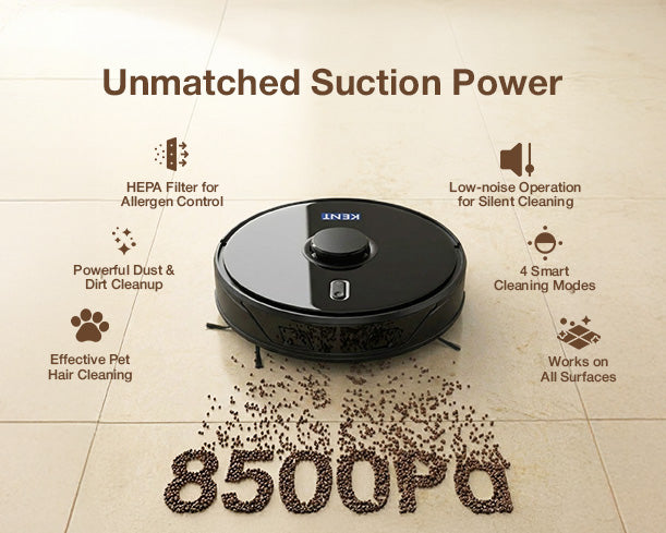 KENT RoboKlean R1 Robotic Vacuum Cleaner - Staging Kent