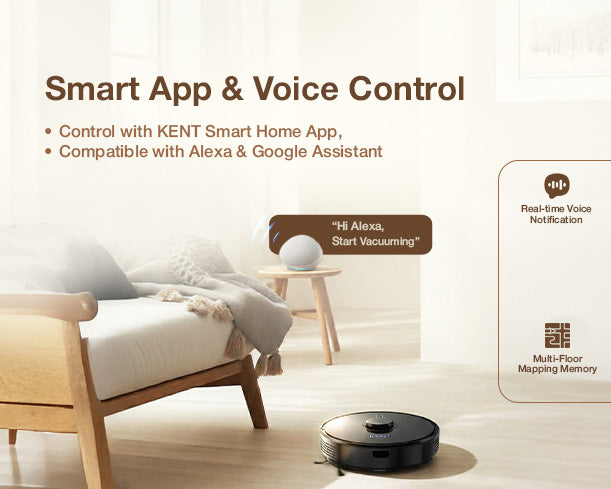 KENT RoboKlean R1 Robotic Vacuum Cleaner - Staging Kent