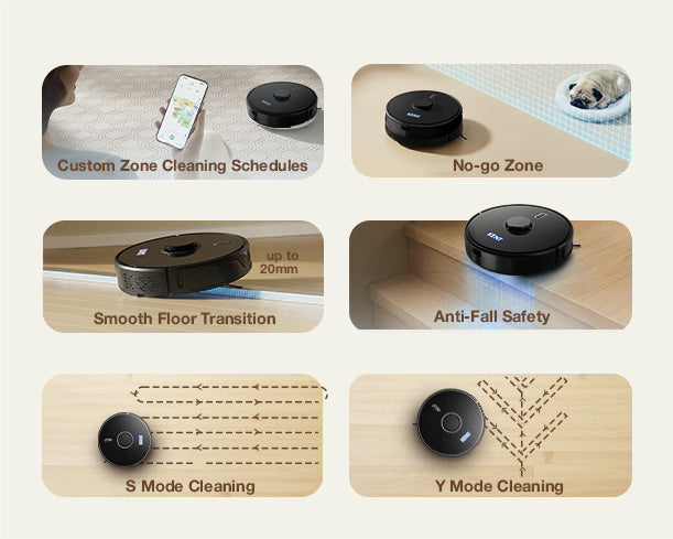 KENT RoboKlean R1 Robotic Vacuum Cleaner - Staging Kent