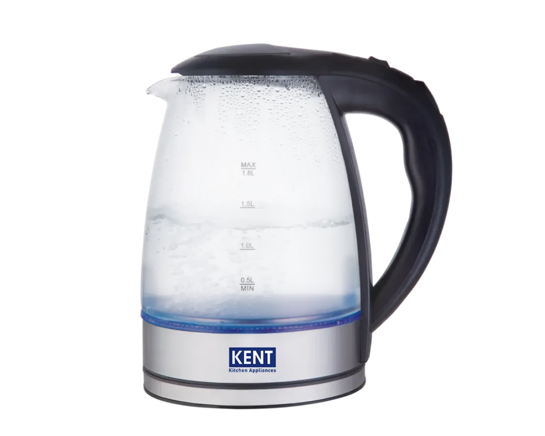 KENT ELEGENT ELECTRIC GLASS KETTLE 1.8L
