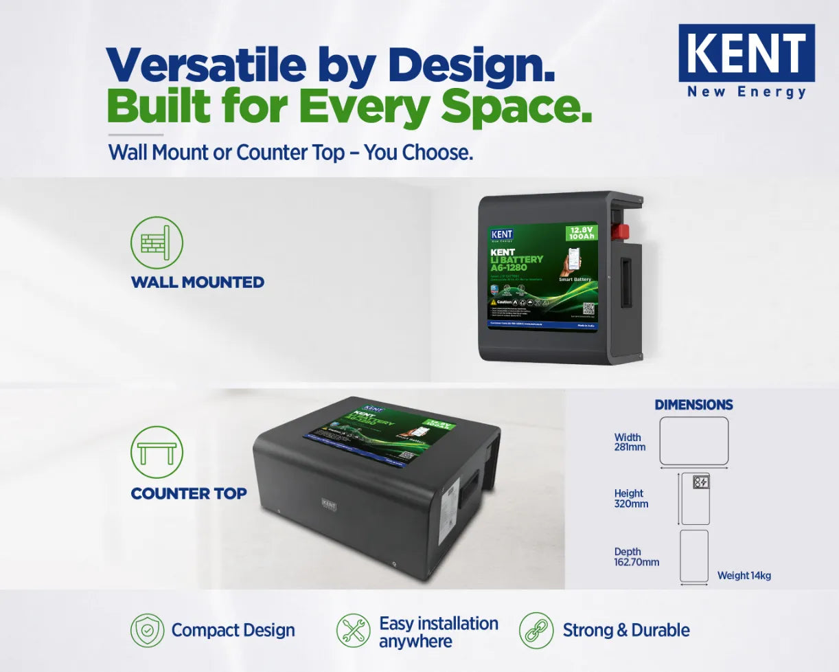 KENT Li Battery A6-1280