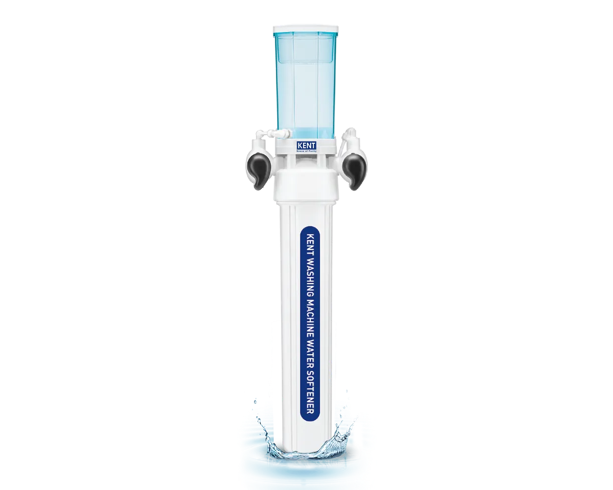Kent bathroom water softener unit from Kent RO Systems with control valve and softening media for clean, softened water.