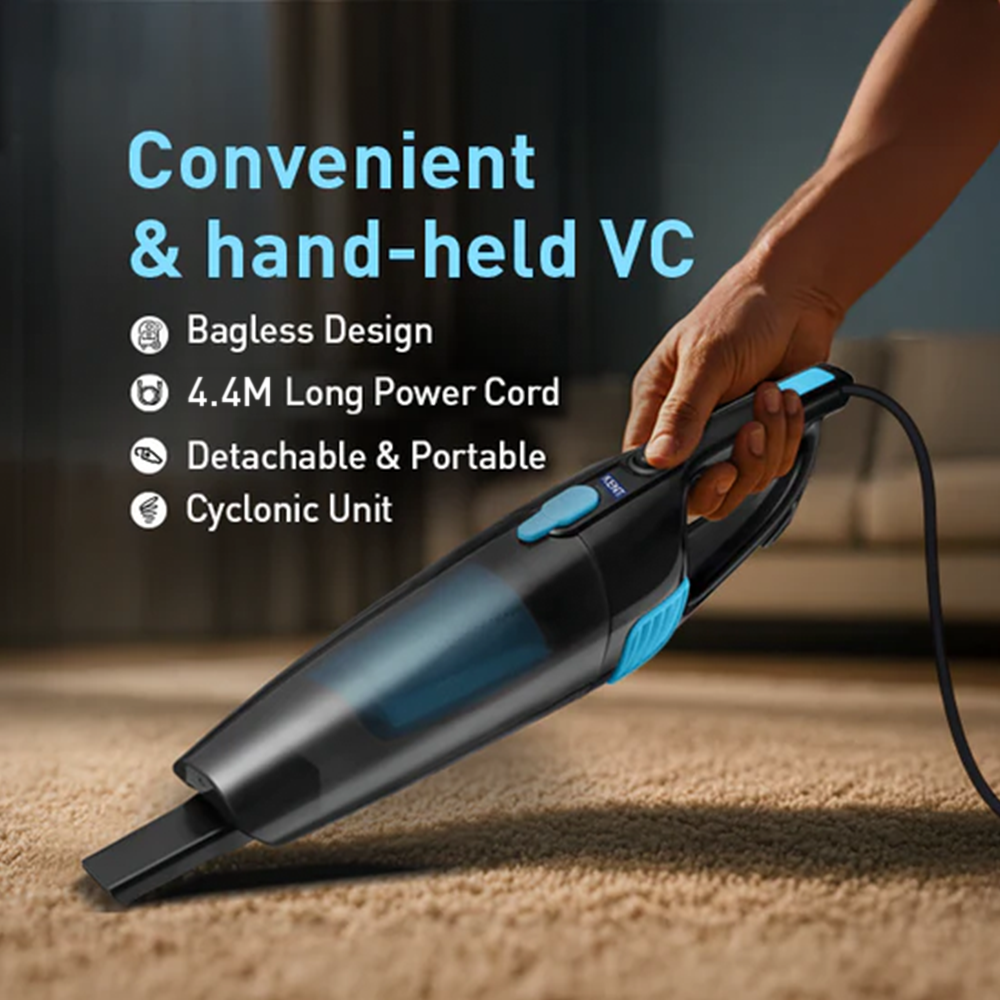 Kent Dash Vacuum Cleaner by Kent RO Systems, compact handheld vacuum with a sleek design for quick cleaning tasks.