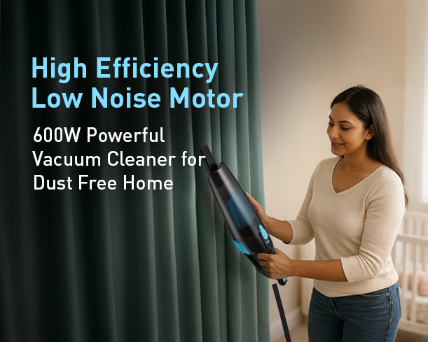 Kent Dash Vacuum Cleaner from Kent RO Systems shown with sleek design and adjustable handle for efficient cleaning.