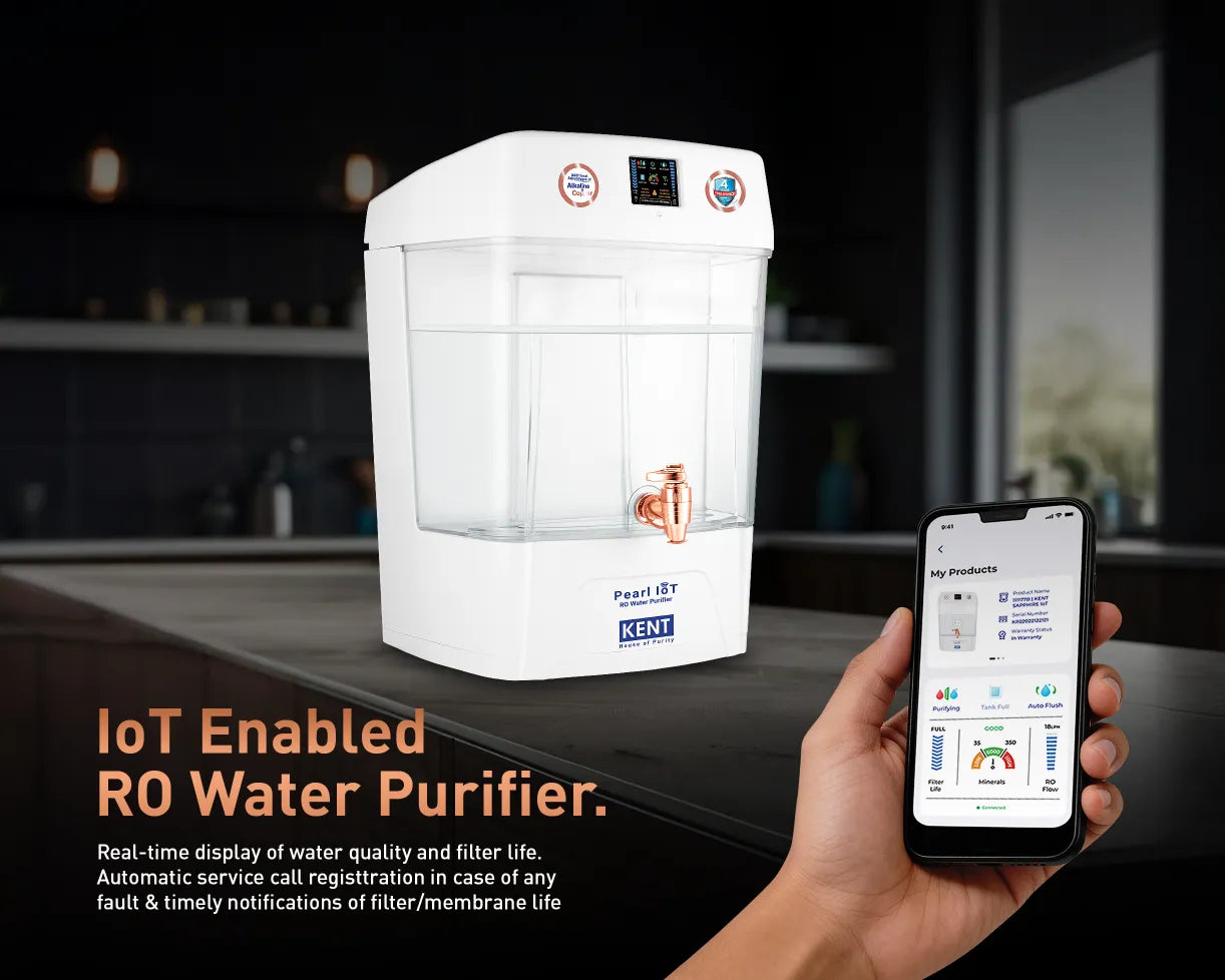 KENT Pearl IoT RO Water Purifier - Kent RO Systems