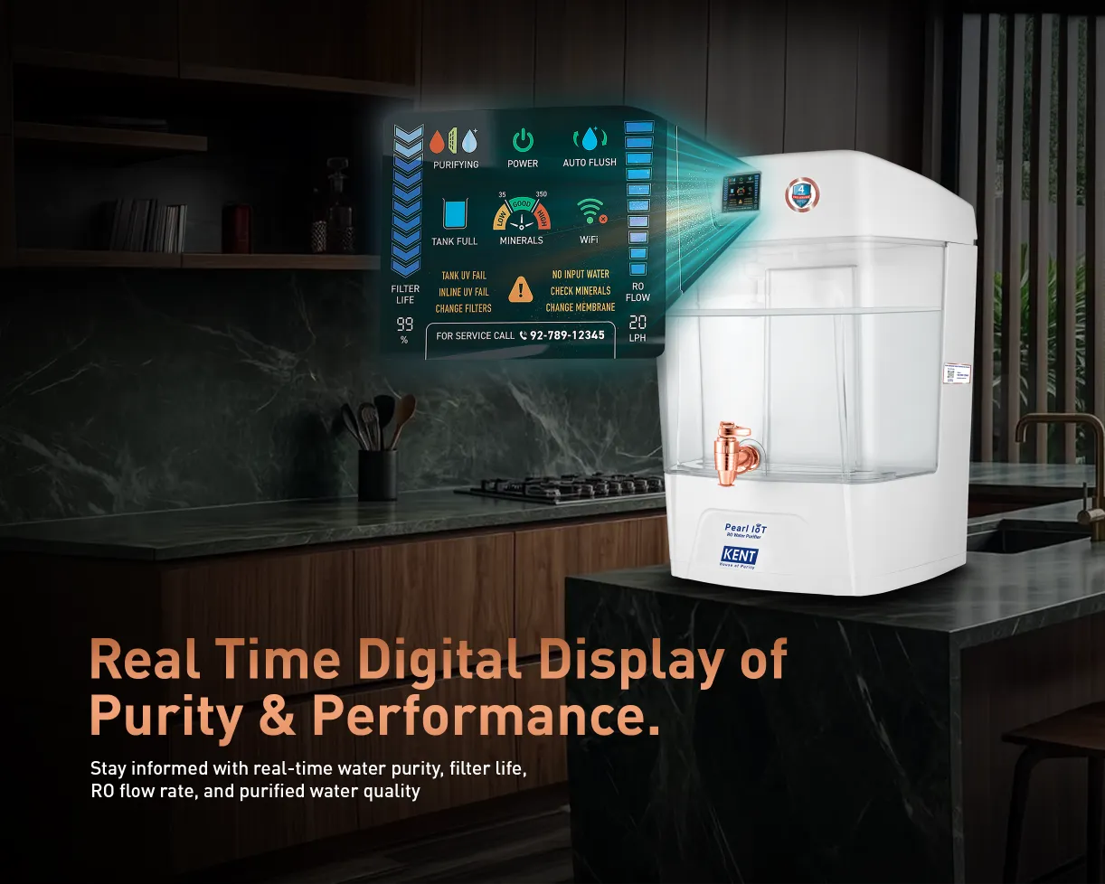 KENT Pearl IoT RO Water Purifier - Kent RO Systems