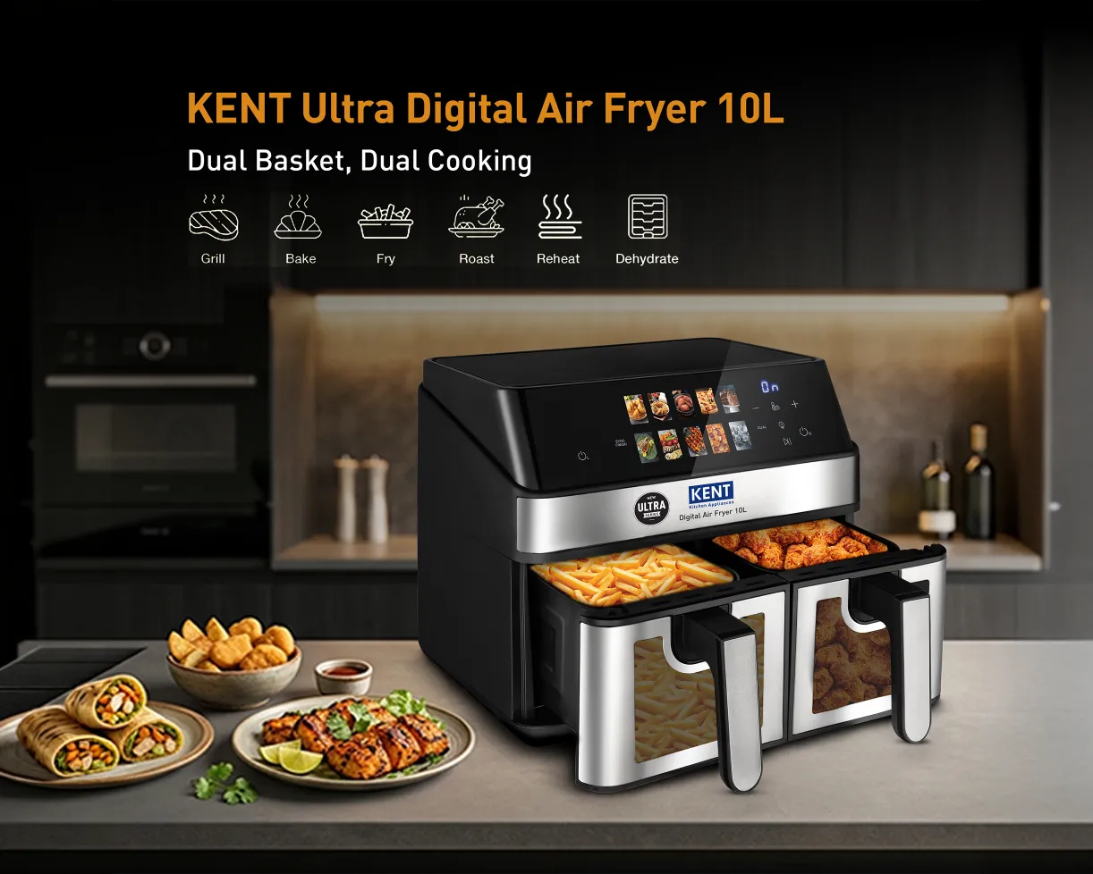 KENT Ultra Digital Air Fryer 10L - Kent RO Systems