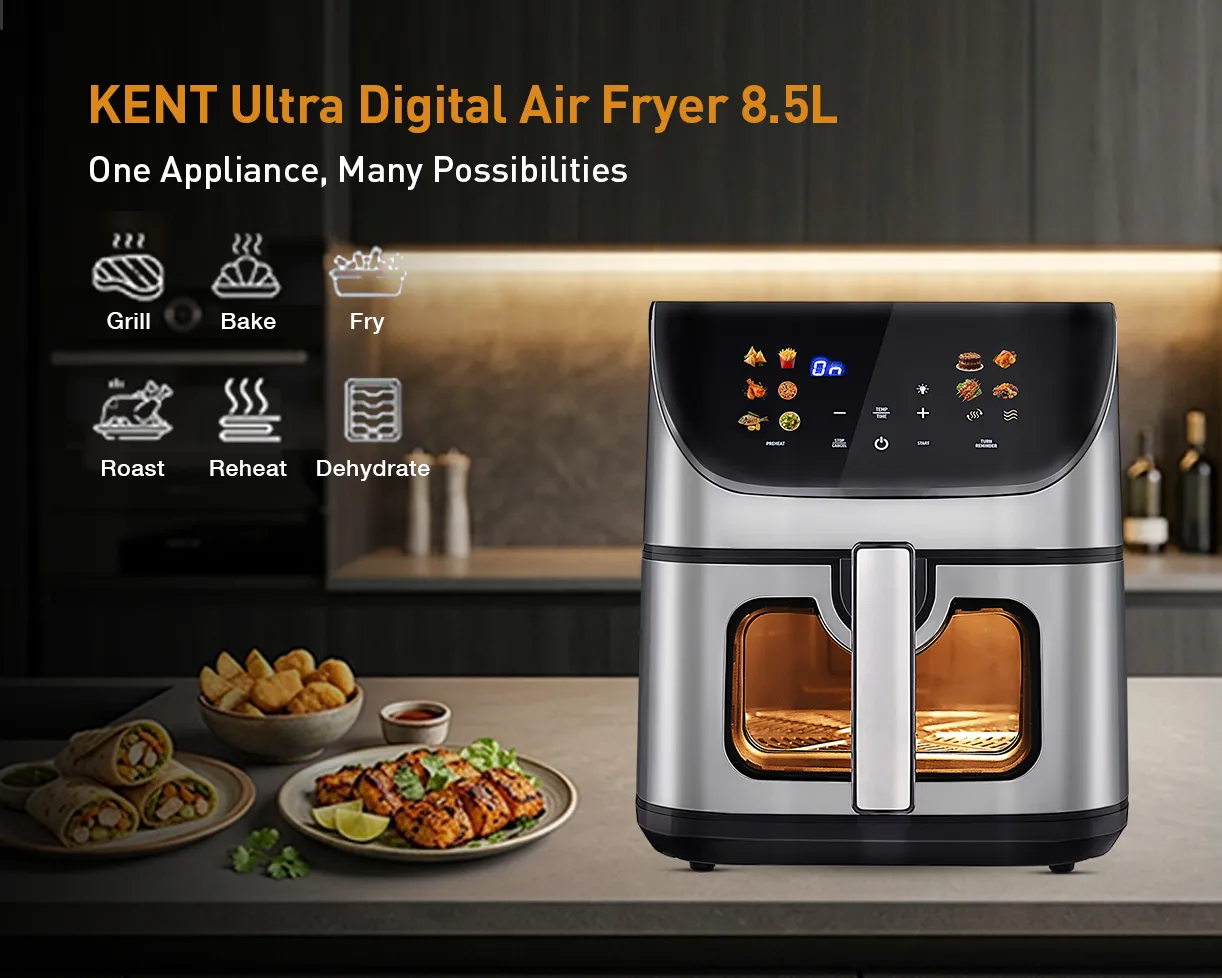 KENT Ultra Digital Air Fryer 8.5L - Kent RO Systems